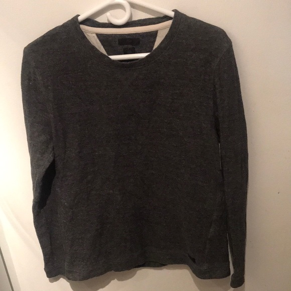 High End Tiger Of Sweden Old Skool Grey Sweater 100% Cotton - Picture 1 of 7